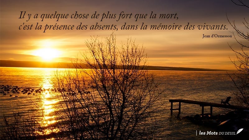 Jean D'ormesson mort et memoire